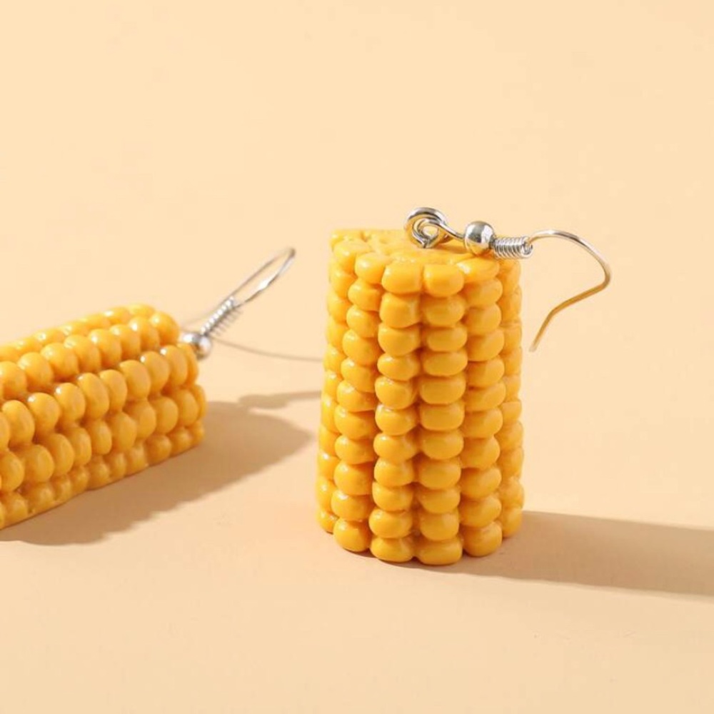 Corn earrings